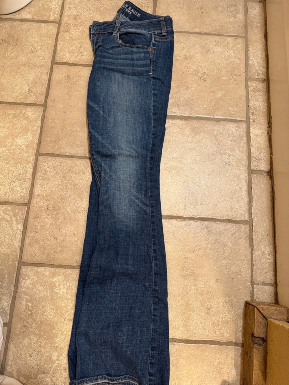 American Eagle Outfitters Blue Bootcut Women's Jeans - Picture 3 of 3